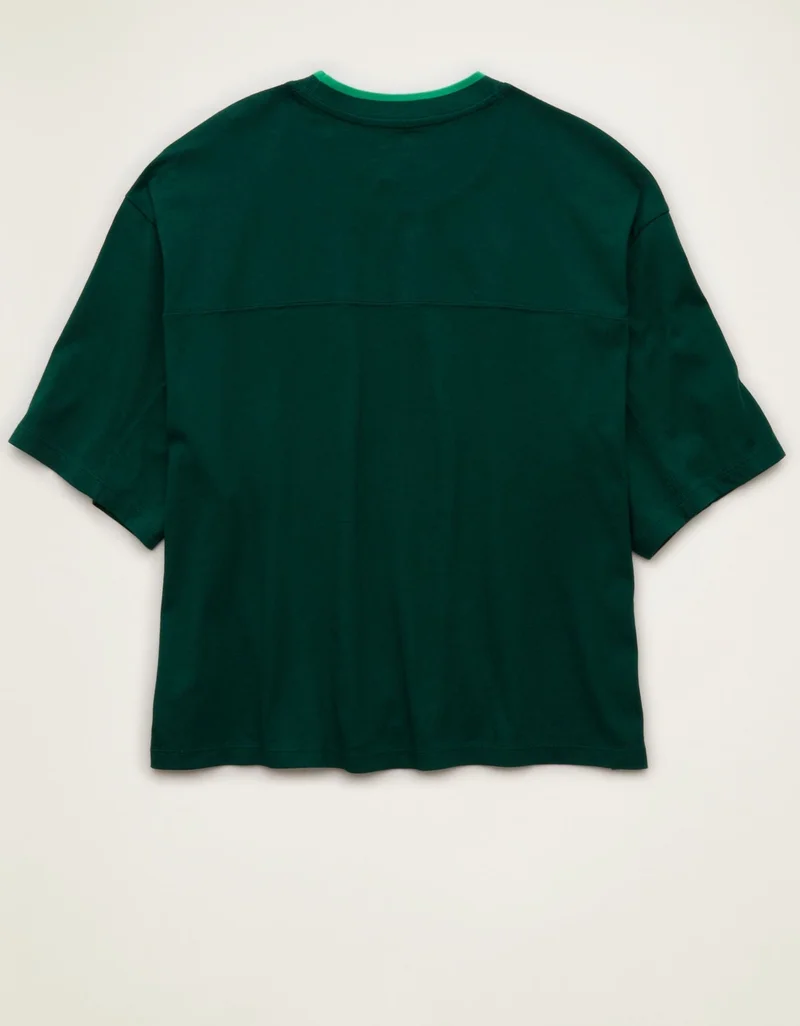 American Eagle  AE Oversized Sporty Graphic T-Shirt for Women | Best Price UAE