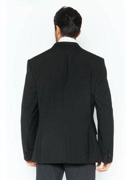 Asos Design Men Slim Fit Plain Blazer, Black  - Image 4