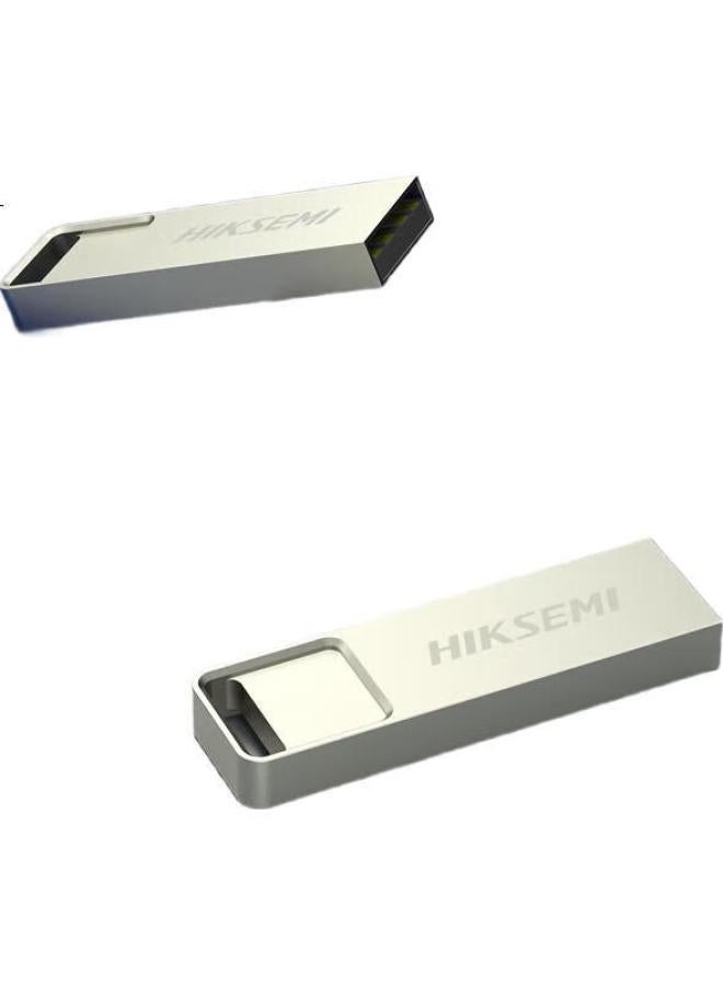 HIKVISION Hikvision 4Gb Usb2.0 Metal Usb Flash Drive X301, Blade Silver Color, One-Piece Encapsulation, Dustproof And Waterproof, Computer And Car Usb Drive, System Disk - Image 1