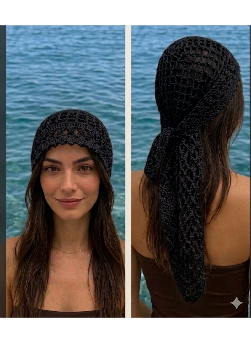 hair headband, bohemian style for summer and beach