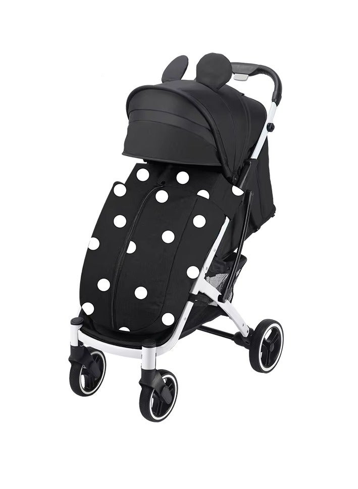 Premium One-Hand Fold Baby Stroller - Image 1