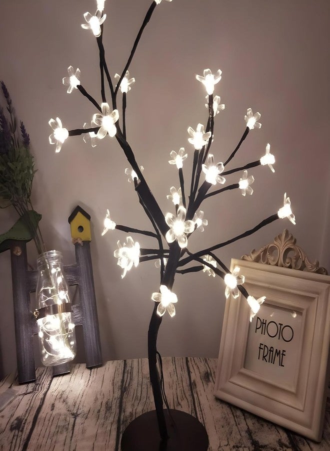 BUDWILL Bonsai Tree Lamp Night Light - Tabletop for Home Decor, Bedroom, Wedding, Christmas & Diwali Decor Fairy Lights | Tabel Lamp Lights | (24LED-White) - Image 3