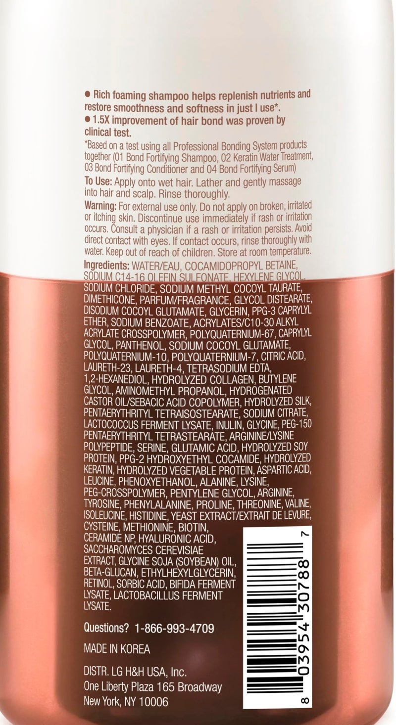 Dr.Groot Dr. Groot Bond Fortifying Shampoo, With Keratin & Silk Protein, Clinically Proven to Visibly Repair and Thicken Dry, Thin or Damaged Hair, glass hair, Korean Hair Care Professional Bonding System - Image 5