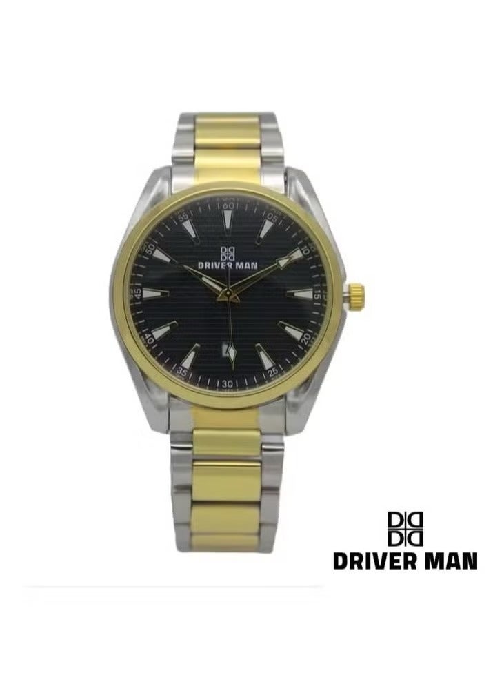 ساعة درايفر مان استل إستيل تصميم انيق وجذاب