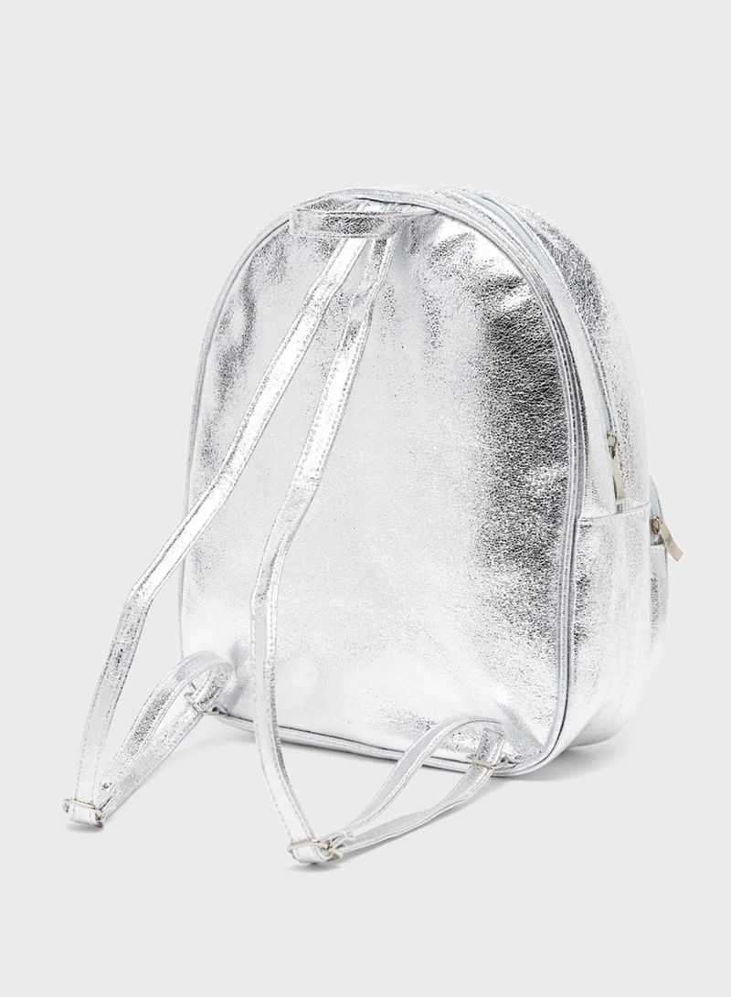 shoexpress Kids Printed Backpack