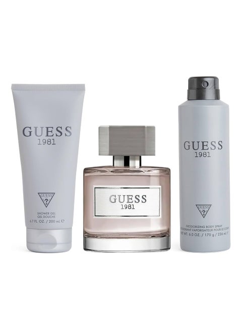 Guess 1981 For Men Gift Set