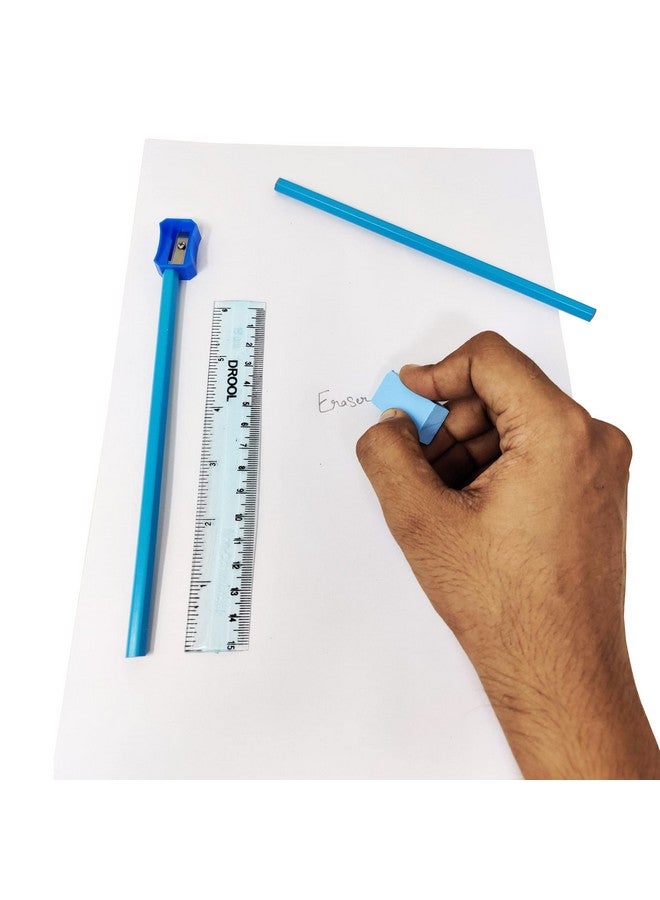 بارتيت مجموعة أدوات مكتبية متنوعة مطبوعة بمساحة من بارتيت، هدايا حفلات أعياد الميلاد، في صندوق فاخر للأطفال (عبوة من 6 قطع) - Image 3