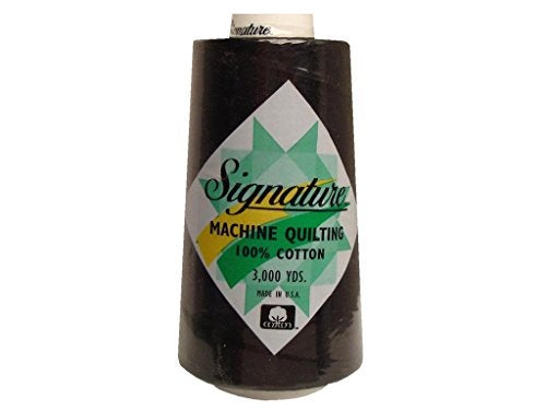 Signature Thread Signature 100% Ctn Quilt Thread 3000yd Black Cotton 3000 - Image 4