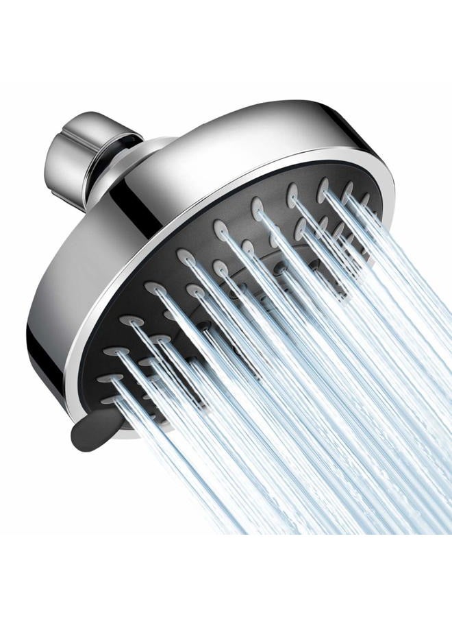 WarmSpray High Pressure Shower Head for Shower with 5 Settings High Flow Bath Showerhead - Image 1