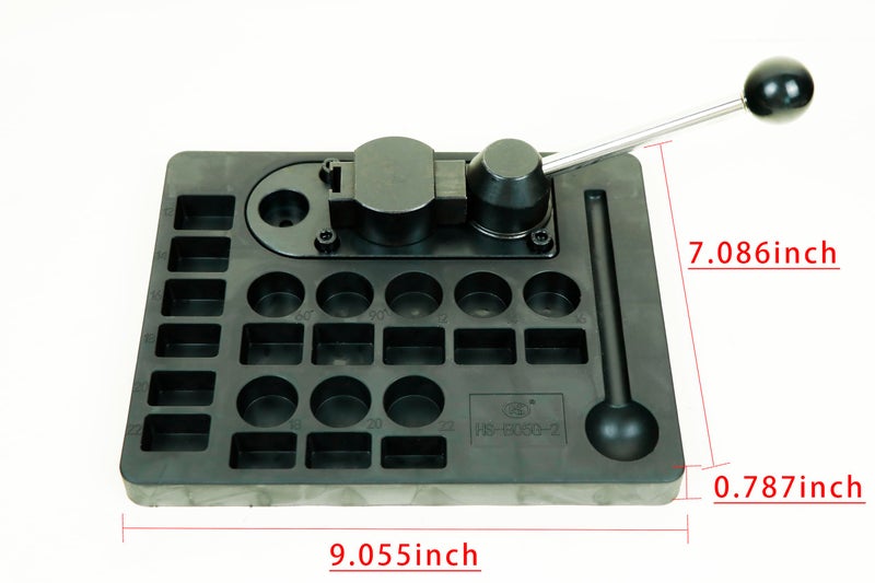 PTKTLAM Ring Bending Tool,with Nylon Dies Jewelry Tools Ring Maker Tool Ring Sizer Measuring Tool Ring Mandrel Ring Sizer Guage Ring Sizer Belt,Multi-Functional Ring Earring Bending Tool - Image 2