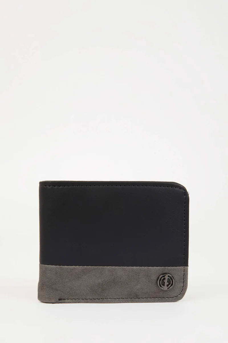 ديفاكتو Man Faux Leather Wallets
