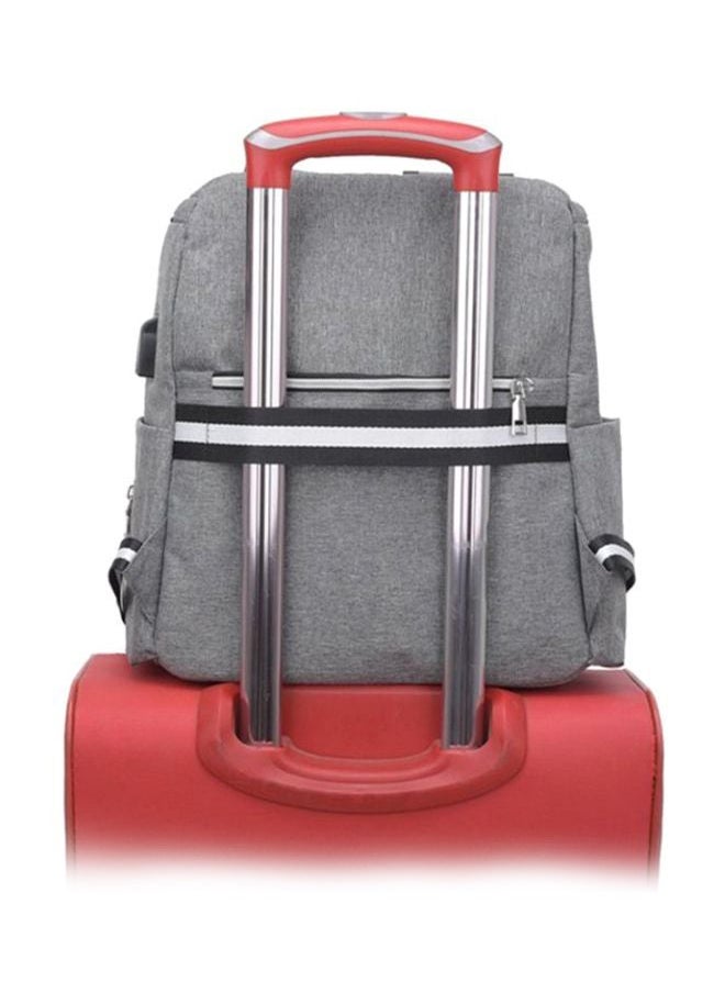 NIBEMINENT Oxford Diaper Backpack With Insulation Pocket  - Image 2