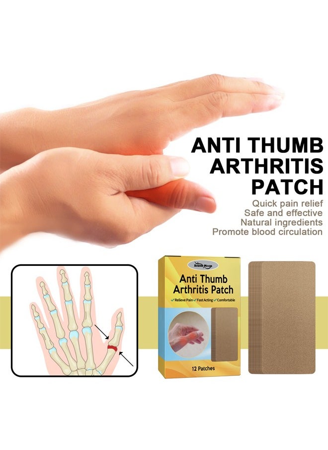 SOUTH MOON Anti-thumb Joint Care Patch to Relieve Thumb Wrist Finger Joint Pain Care Patch  - Image 1