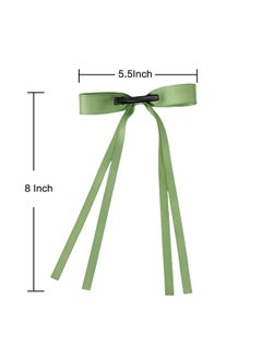 8Pcs Bow Hair Clips Hair Bow Clips For Women Hair Ribbon Hair Bows With Long Tail French Barrette Hair Bow Silky Satin Bowknot Tassel Claw Hair Clip Hair Accessories For Girls Toddlers Teens Kids - pzsku/ZA11303AA141D44986A2CZ/45/_/1707981305/1600296d-846e-4e73-b77a-a476faf1e1fc