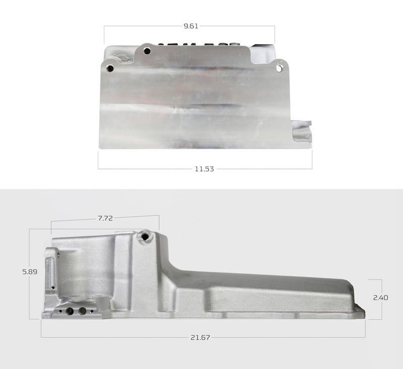 HOLLEY 302-1 Holley GM LS Swap Oil Pan - Image 4