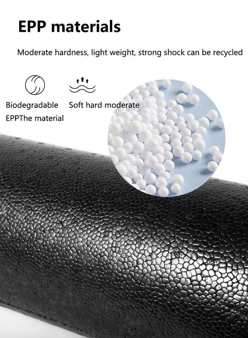 founder High Density Yoga Foam Roller for Back, Legs Exercise, Massage, Muscle Recovery and for Pain Relief Great for Fitness Enthusiasts of all Levels Perfect for Developing Core and Stamina - Image 3