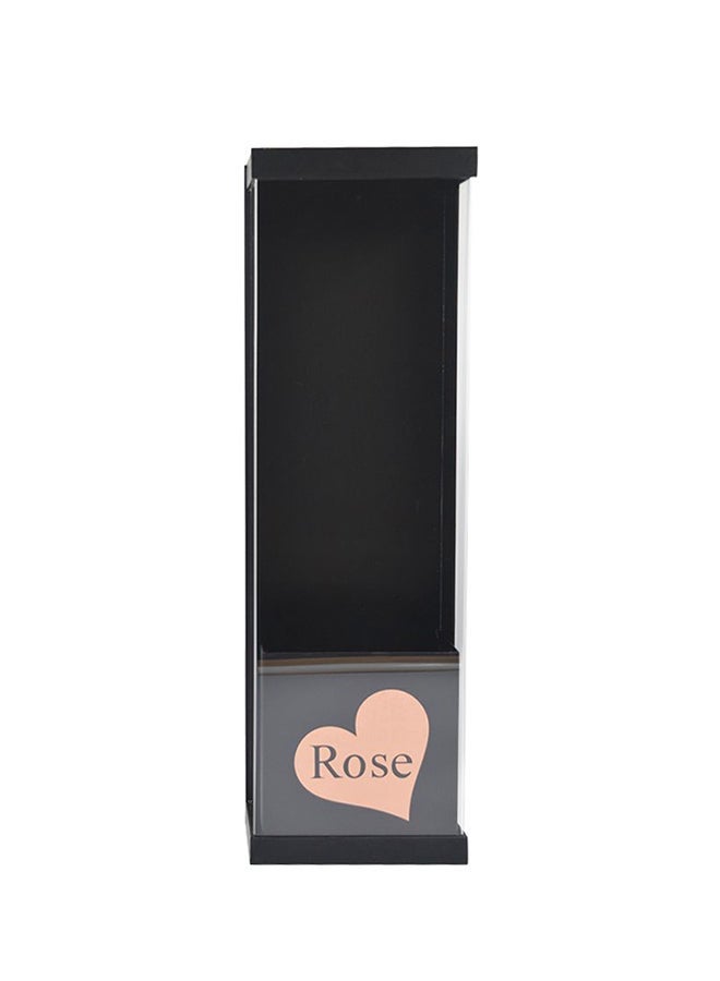 NIBEMINENT Attractive Bouquet Gift Box Black  - Image 1