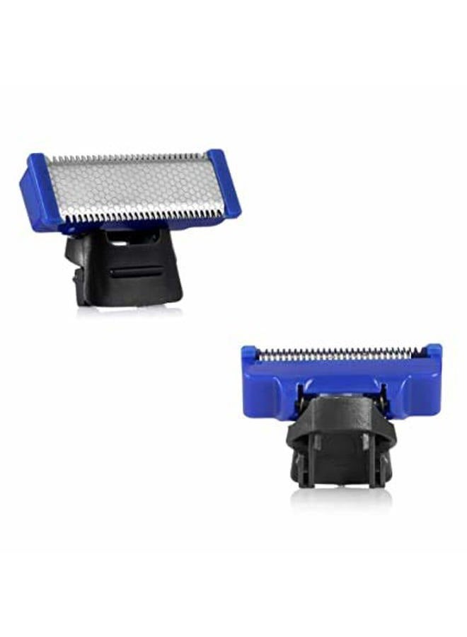INVODA 2PCS Shaver Replacement Head for Solo Rechargeable Full Body Hair Trimming Electric Shaver Replacement Cutter Head Solo Blades (2PCS + Storage Bag) - Image 4