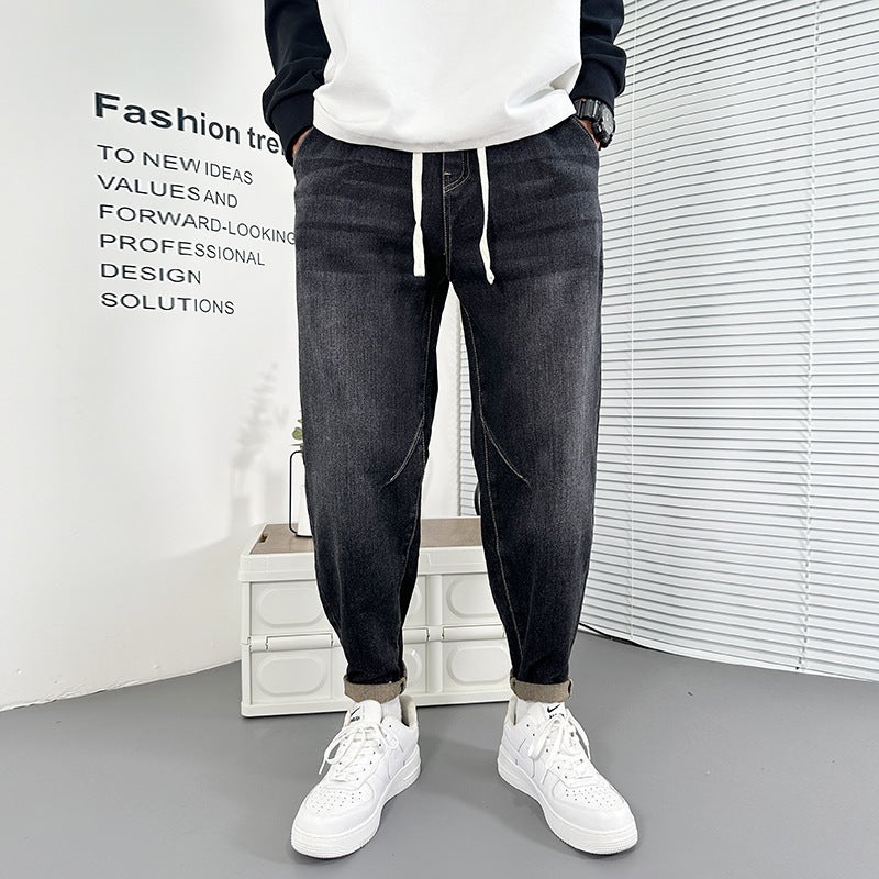 Unisex Casual Daily Denim Jeans - Image 3