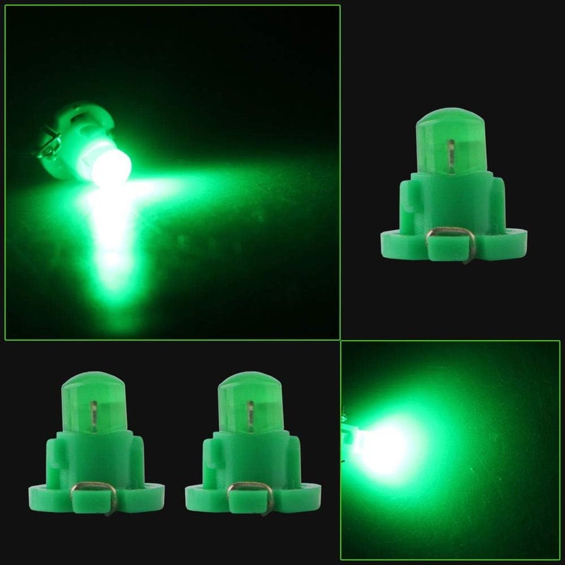 Grandview 10pcs Green T4.2 COB LED Dashboard Light Bulbs - Image 3