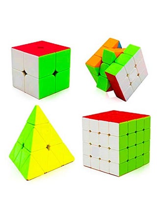 D ETERNAL High Speed Stickerless Cube Combo Set 2X2 3X3 4X4 And Pyraminx Pyramid Triangle Puzzle Cubic Combo, Kids and Professionals - pzsku/ZA1137BCAF400AC90A5E5Z/45/1743077717/8ba2659f-aa27-47d0-9777-9278a0100f5f