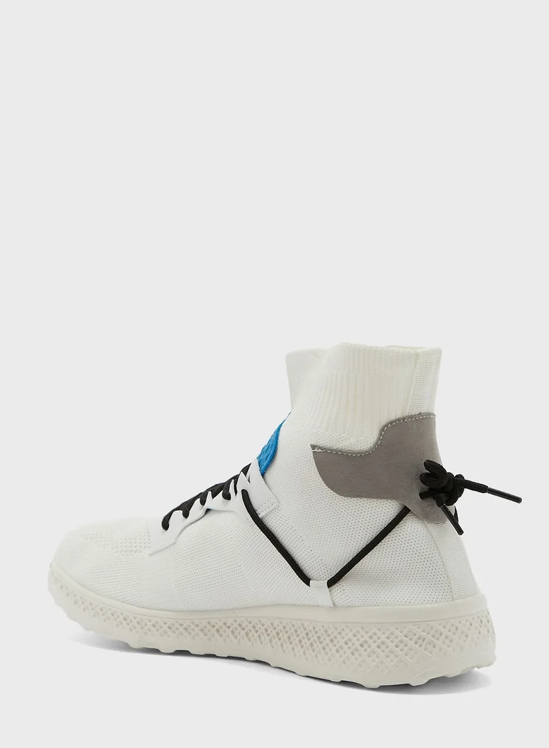 Seventy Five Knitted High Sock Sneakers