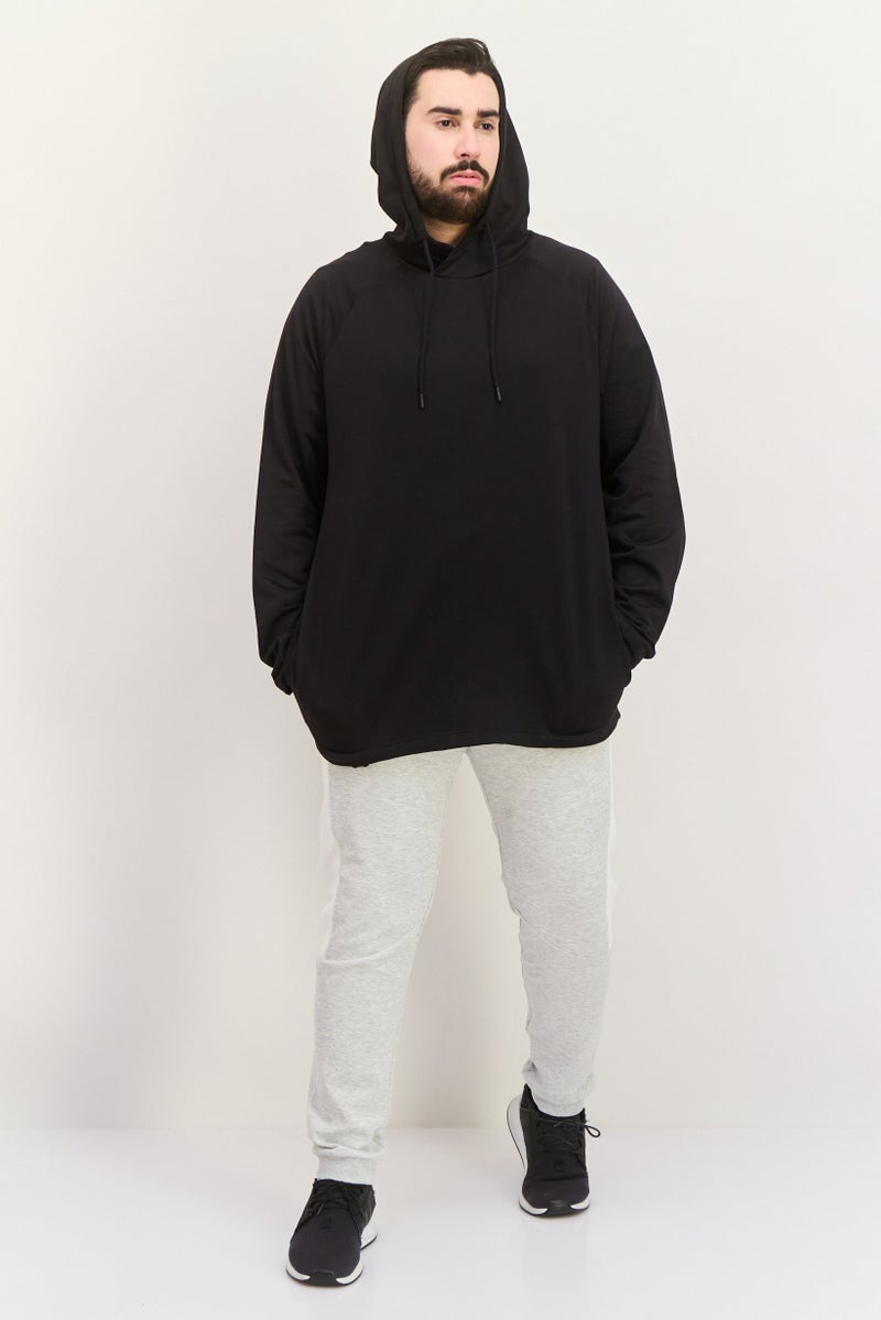 Gaiam Men Slim Fit Long Sleeve Training Hoodies, Black - Image 4