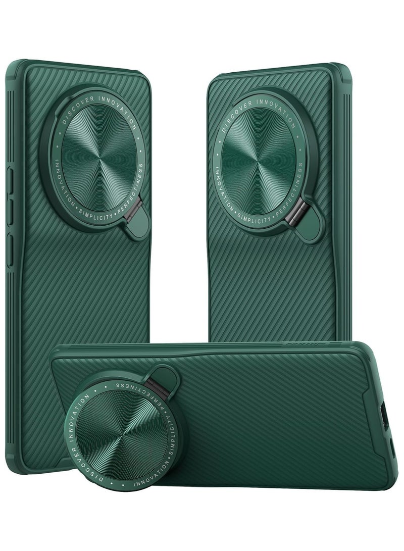 عام حافظة متوافقة مع شاومي مي 14 الترا، حماية الخصوصية لعدسة الكاميرا مع حامل قابل للطي، غطاء خلفي من مادة TPU الناعمة مع زوايا من البولي كربون القاسي لحماية ضد الصدمات وتوفير وسائد هوائية. - Image 1