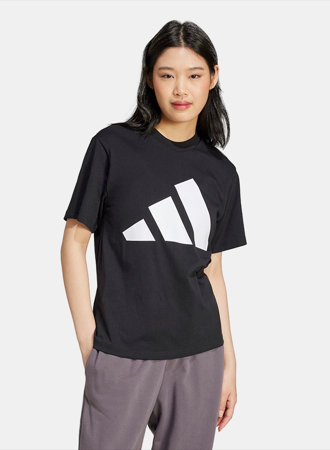 Adidas Essentials Big Logo Cotton T-Shirt - Image 4