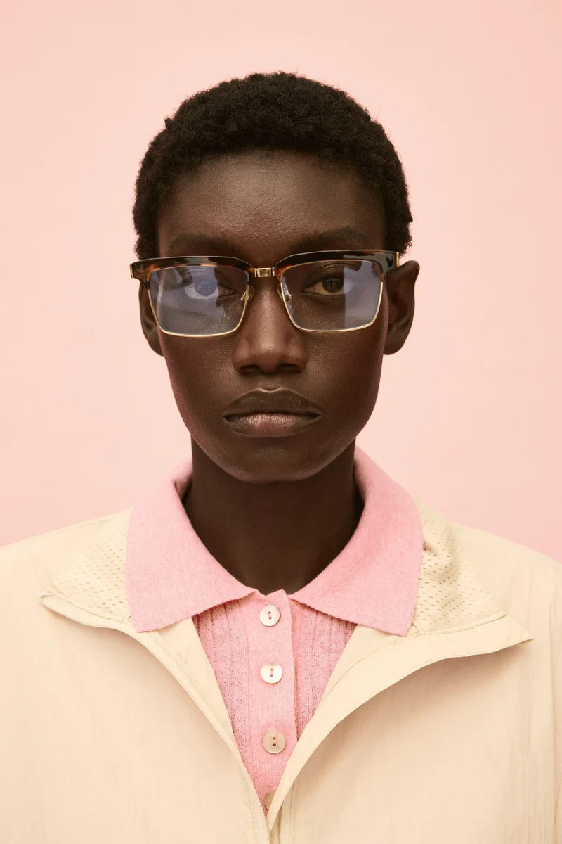 H&M Rib-knit polo shirt