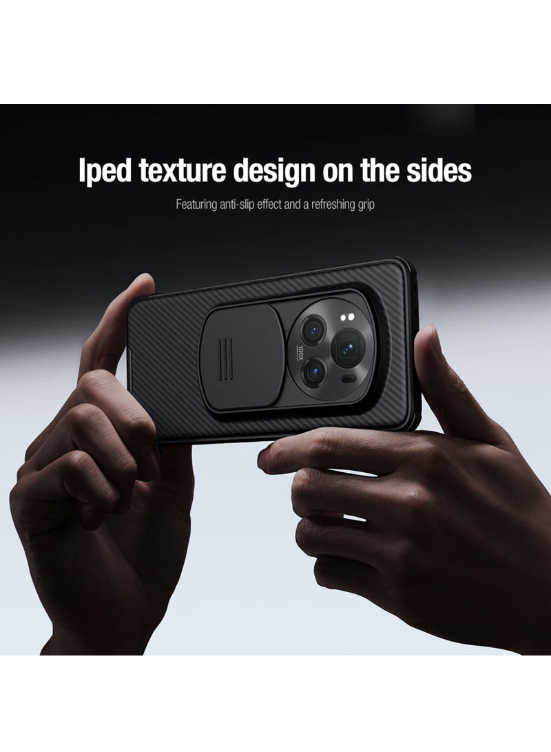 Nillkin For Honor Magic 6 Pro Case TPU Shockproof Airbag Bumper, Camera Lens Protection Slide Cover Phone Case, Anti-Fingerprint Slim Fit Mobile Back Cover - Image 4