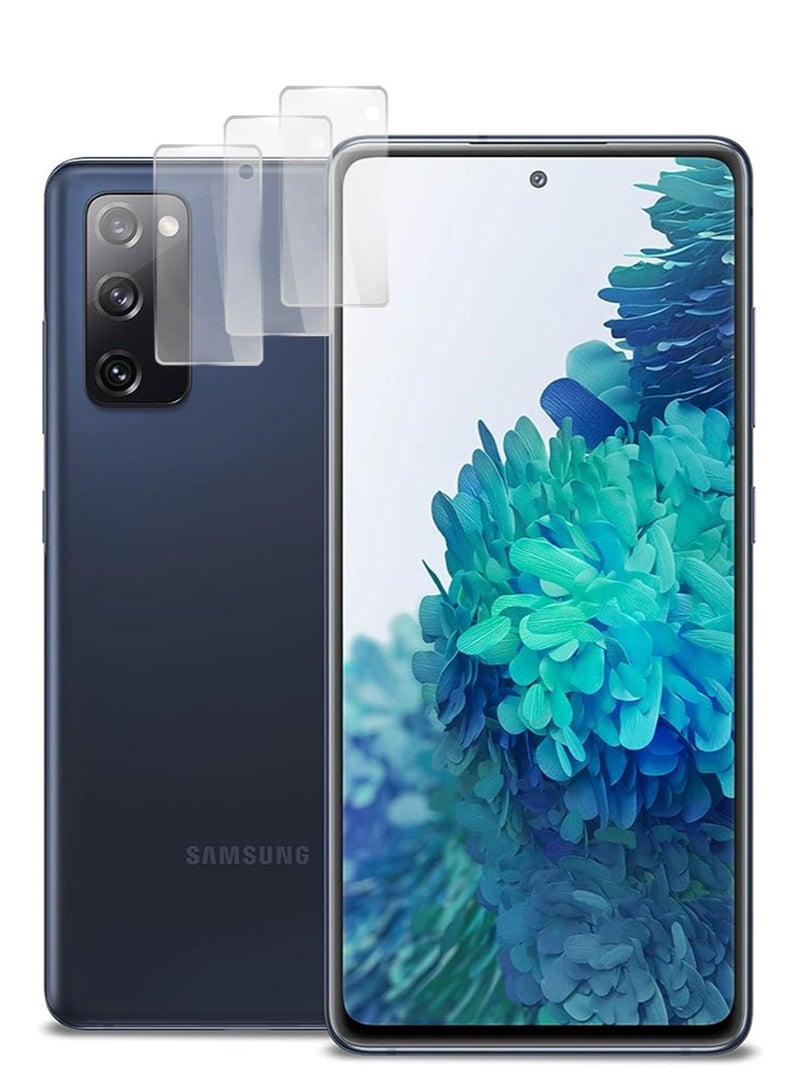 X-level 3 Packs Camera Lens Protector for Samsung Galaxy S20 FE With 9H Ultra Thin Tempered Glass Cover Anti-Scratch & Case Friendly [Not Affect Flash & Night Shot], Transparent - Image 1