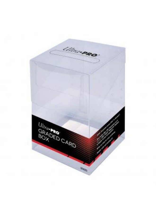 Ultra Pro Ultra Pro - Graded Card Box for Toploaders & ONE-TOUCH, PSA Holder, Beckett Case, Archival Safe Container, Single-Screw Screwdown, and Clear Display for Collectibles 