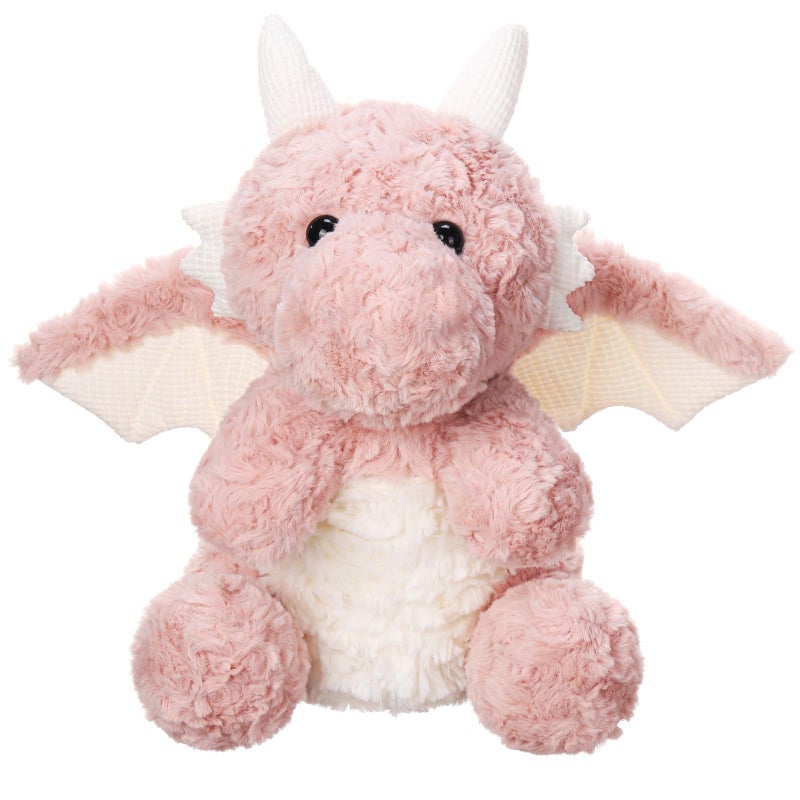 EOUOBOMO Cute Flying Dragon PlushSoft Dinosaur Stuffed Animals PillowKawaii Fire Dragon Animal Plushies ToyGreat Easter Birthday Present for Adults and Kids788Pink - Image 2