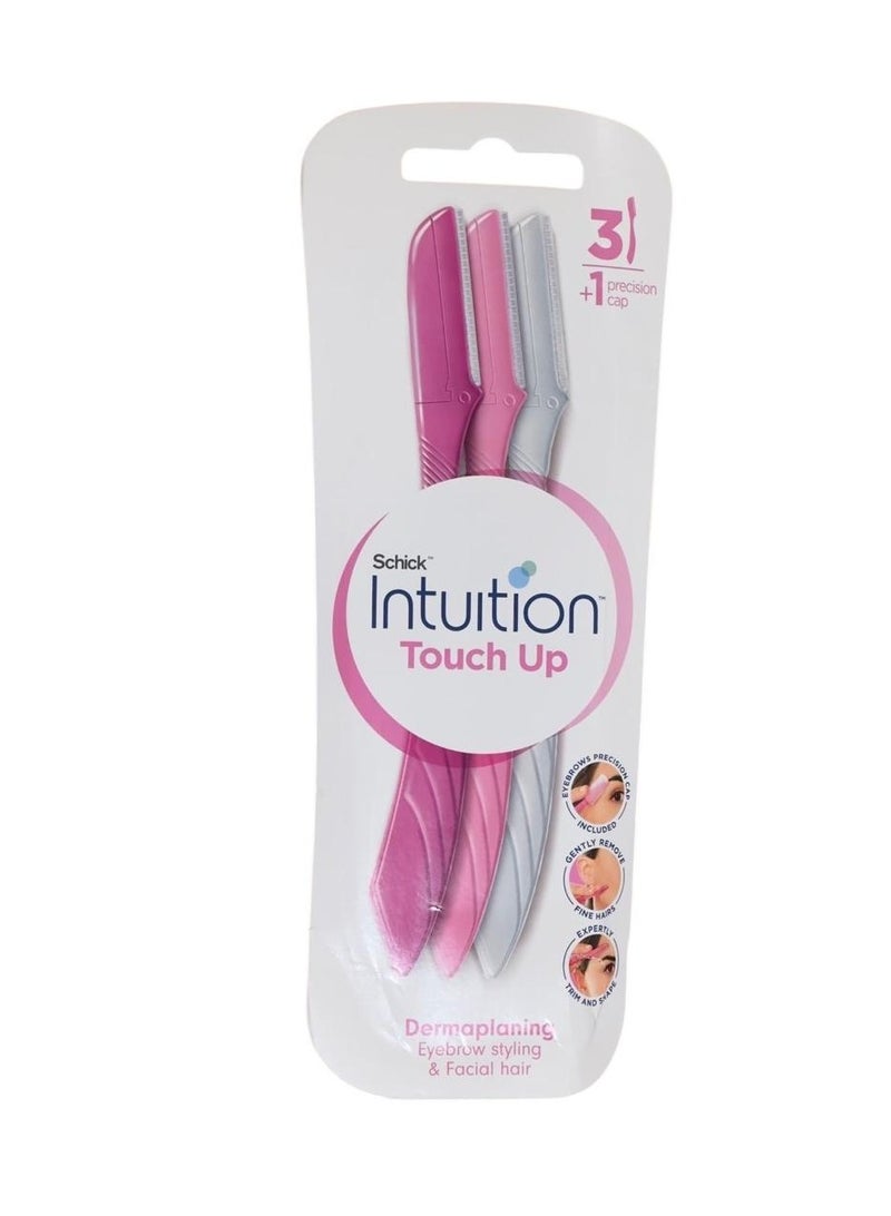 Schick Intuition Touch Up Eyebrow Razor 3 Count