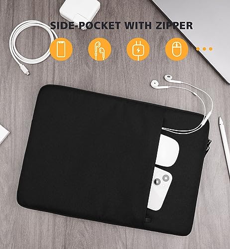 NIDOO 13-14 inch Laptop Sleeve Case Protective Computer Cover for 14" MacBook Pro M4/M3/M2/M1/ 14.4" Surface Laptop Studio / 14" Lenovo IdeaPad Flex 5 / ThinkPad X1 Carbon / P14s T14 E14 HP - Image 2