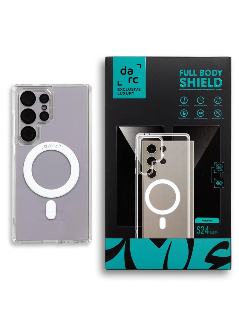 دارك بكج حماية اقتصادي متكامل مجموعة دارك الجديدة لحماية سامسونج جالاكسي والمقاومة للصدمات، بمواد عالية الجودة - سامسونج اس 24 - Image 1