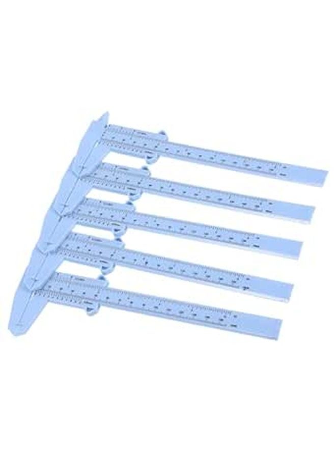 4 Plastic Vernier Calipers 0 150mm Measurement Tool with Sliding Gauge for Students Lab Educational Use - Image 1