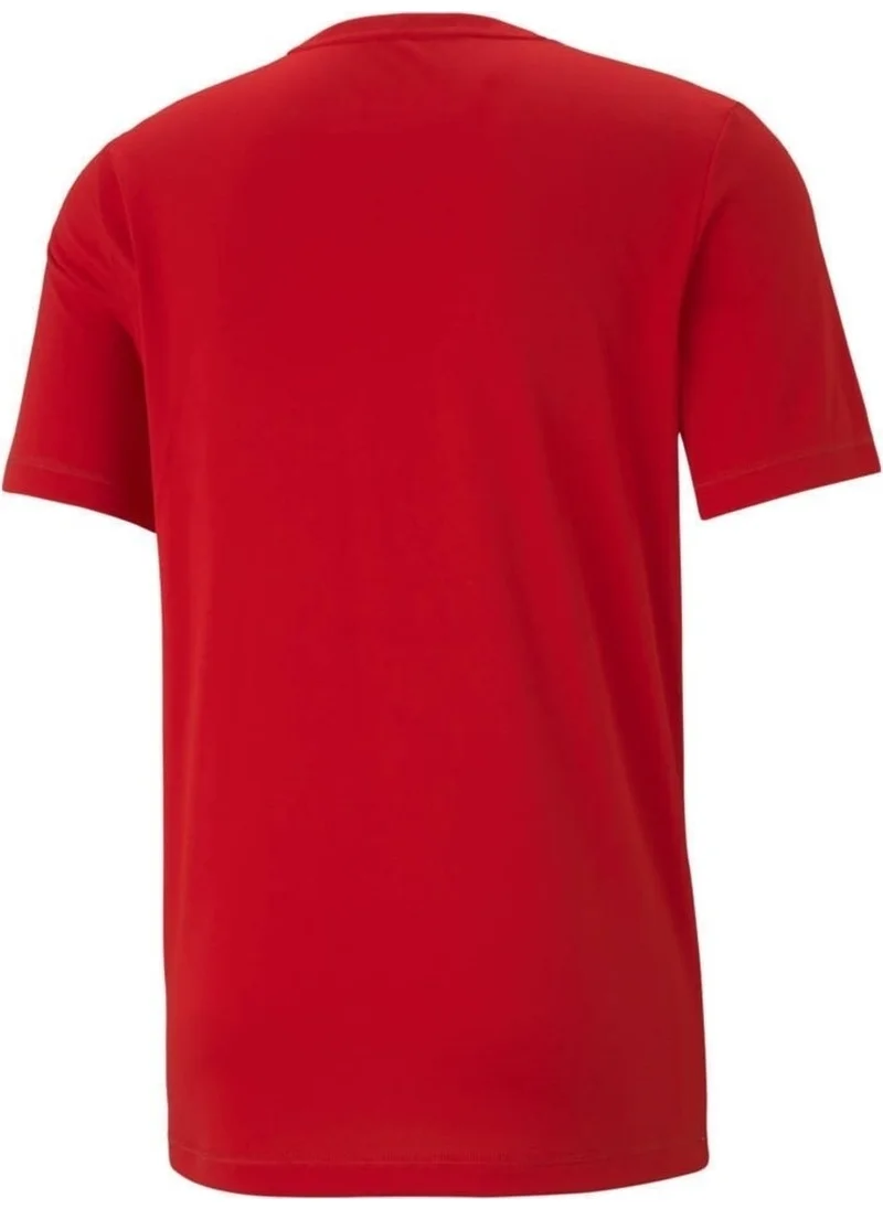 بوما Active Small Logo Tee Men's Red T-Shirt 58672511