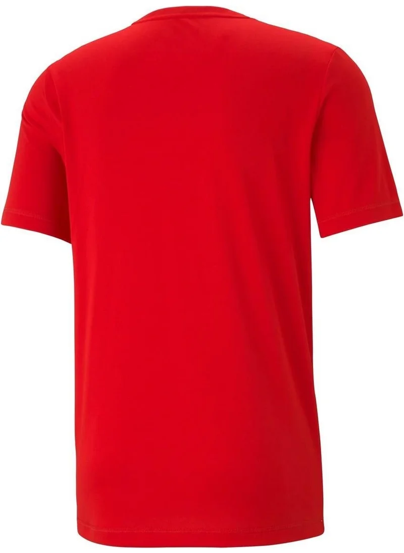 بوما Active Small Logo Tee Men's Red T-Shirt 58672511