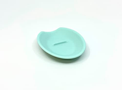 Crack'em Egg Cracker & Spoon Rest (Creamy White) - Perfectly Cracks Eggs & Contains Messes - Easy to Use & Clean - Great for Kids - Prevents Broken Yolks - Image 1
