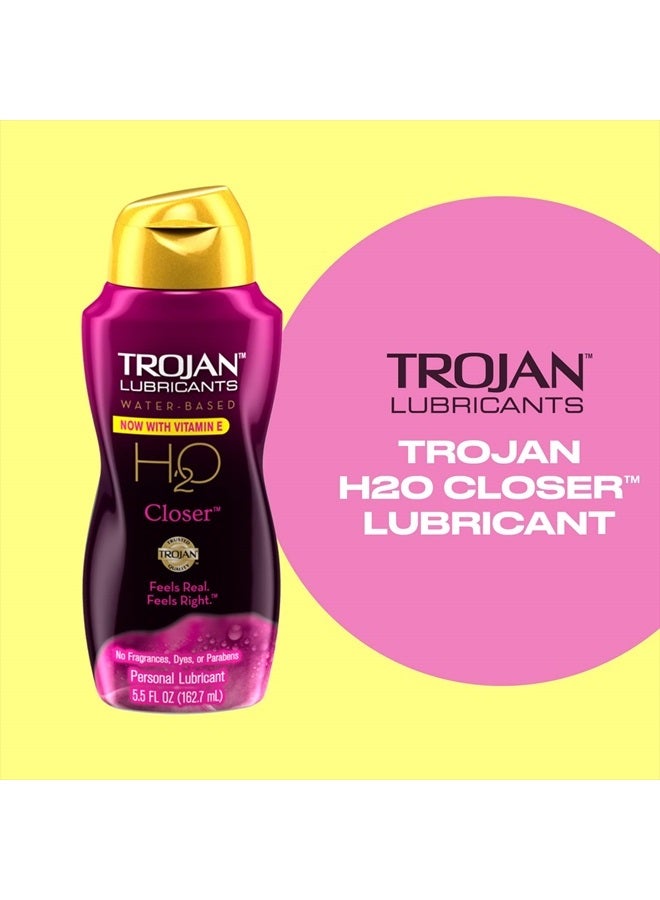 Trojan Lubricants Water Based H2O Closer Personal Lubricant, 5.5 oz.  - Image 3