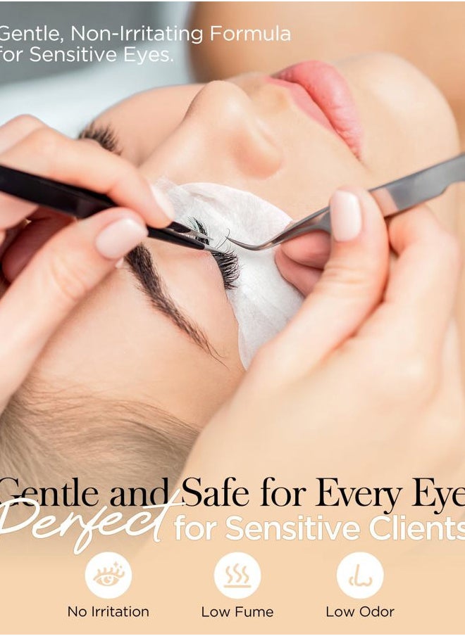 BEYELIAN Eyelash Extension Glue, Lash Glue for Eyelash Extensions 10 ml, Smart Drop Technology Flash Glue for Classic and Volume Lashes, 0.03 ml per Drop, 1 S Dry Time, 6-7 Weeks Retention by BEYELIAN  - Image 5