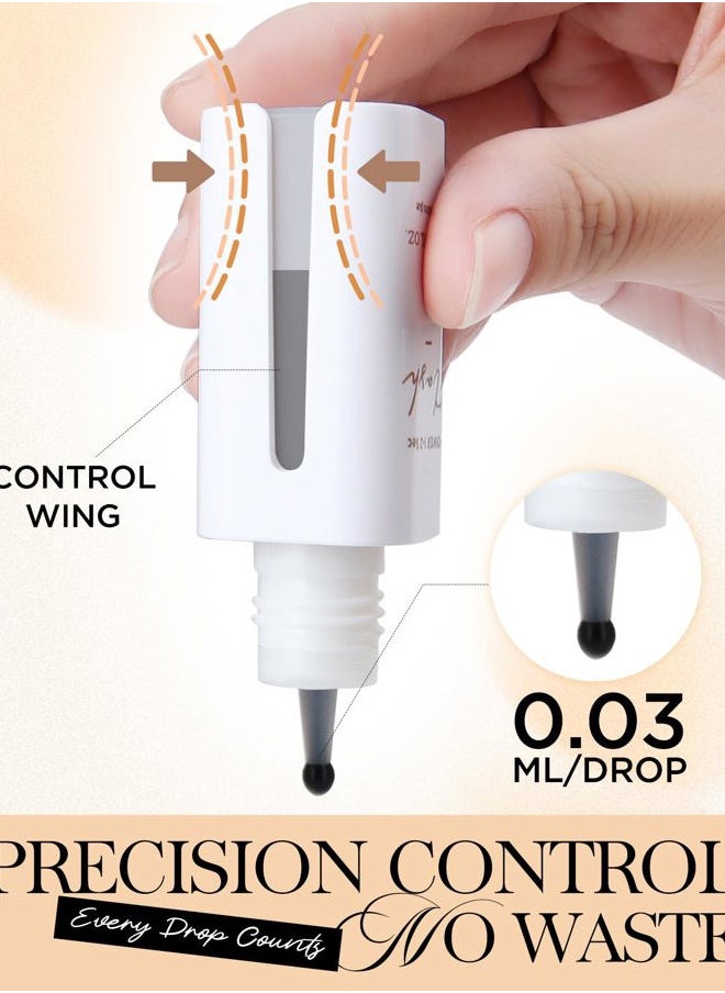 BEYELIAN Eyelash Extension Glue, Lash Glue for Eyelash Extensions 10 ml, Smart Drop Technology Flash Glue for Classic and Volume Lashes, 0.03 ml per Drop, 1 S Dry Time, 6-7 Weeks Retention by BEYELIAN  - Image 2