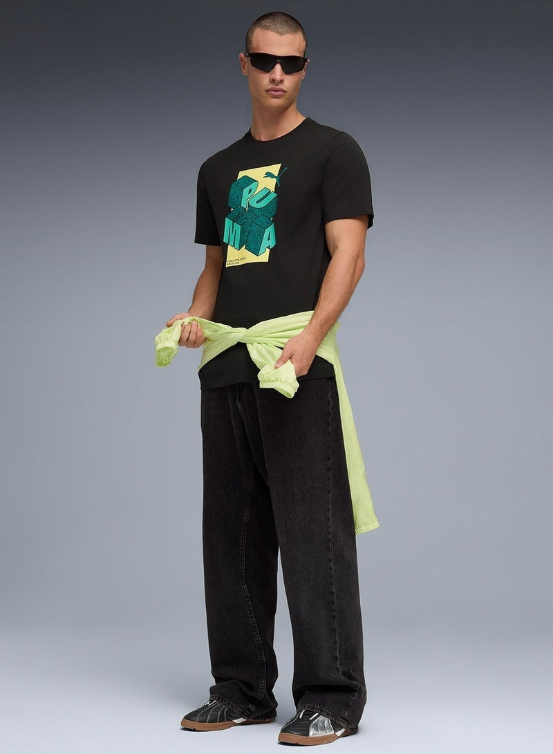 PUMA Graphic Logo T-Shirt - Image 3