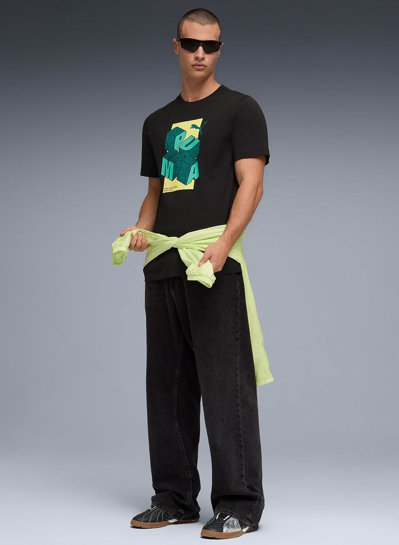 PUMA Graphic Logo T-Shirt - Image 3