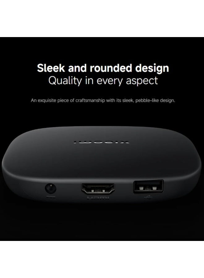 TV Box S 3rd Gen EU – 4K UHD Streaming Media Player, Dolby Atmos & DTS:X, Wi-Fi, HDMI & Micro USB, Chromecast, Netflix/Disney+/Prime Video Support, Remote Control, Black - Image 2