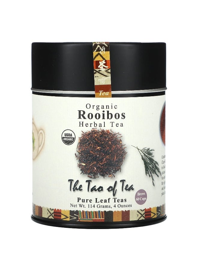The Tao of Tea The Tao of Tea, Organic Herbal Tea, Rooibos, 4 oz (114 g)  - Image 1