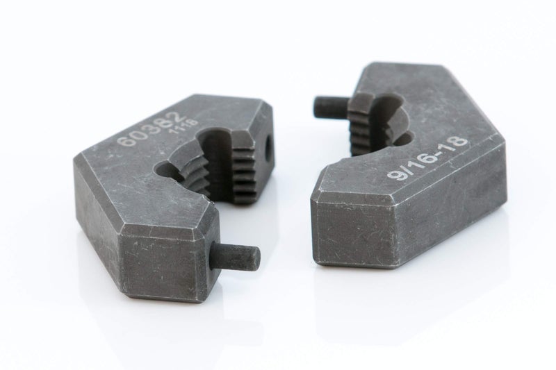 Steelman 9/16-18 SAE Split Die Thread Chaser, Indexing Pins, Steel, Repairs Threads on Wheel Studs and Bolts - Image 2