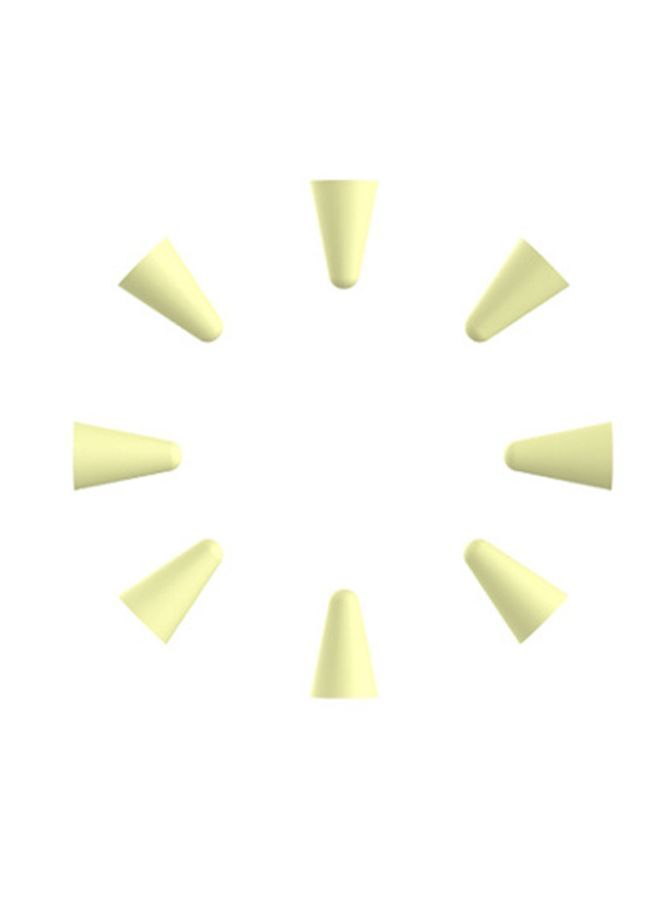 NIBEMINENT 8-Piece Replacement Nib Case Set Yellow - Image 1